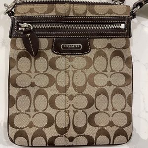 Coach canvas crossbody